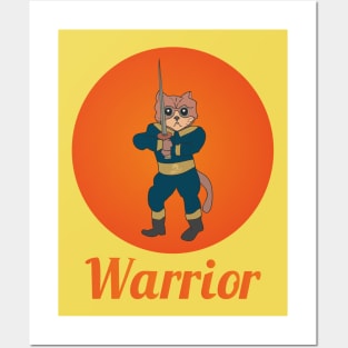 Cat Warrior Posters and Art